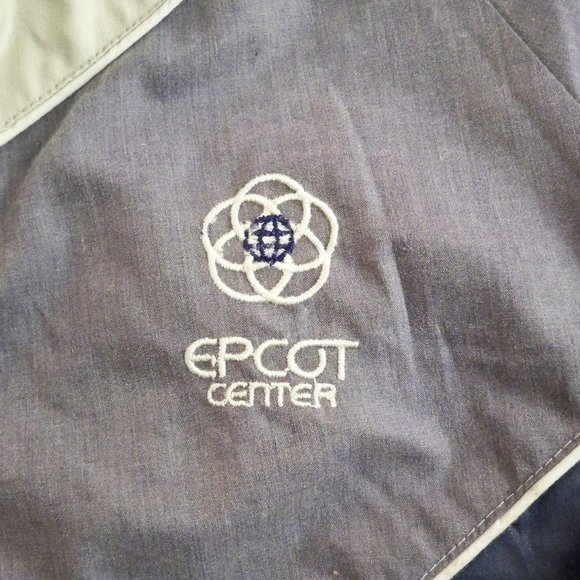Epcot 1982 Oct, Child's Blue Gray *Windbreaker Jacket - Picture 4 of 11